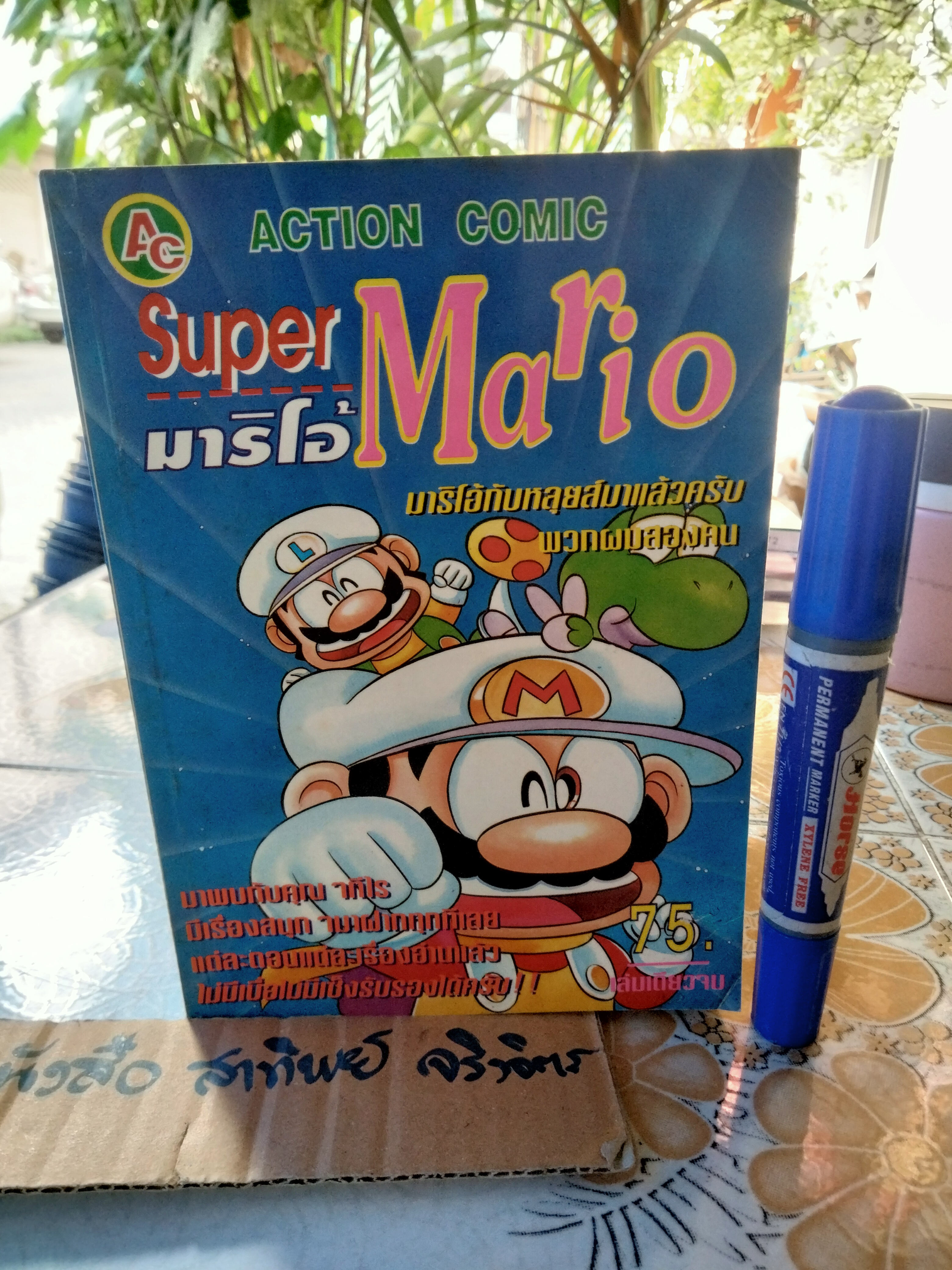 หนังสือการ์ตูน ซุปเปอร์มาริโอ้ (เล่มเดียวจบ)