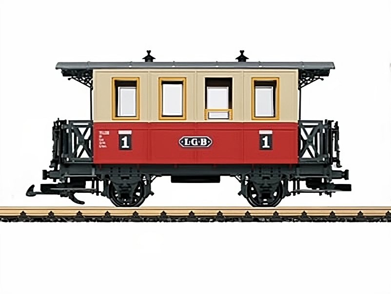 LGB 30110 Passenger Car Red-Cream