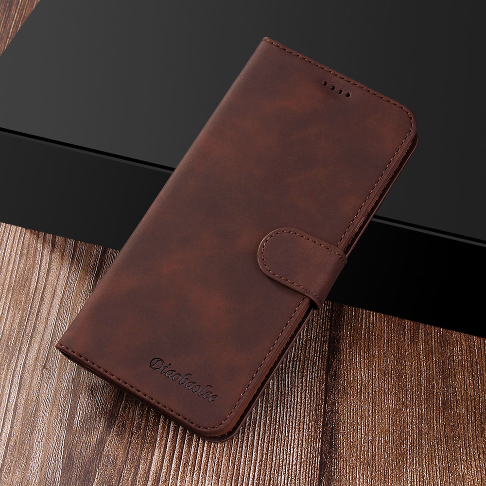 Case Samsung Galaxy A20s #เคสฝาพับหนัง PU DIAOBAOLEE Leather Stand Stand