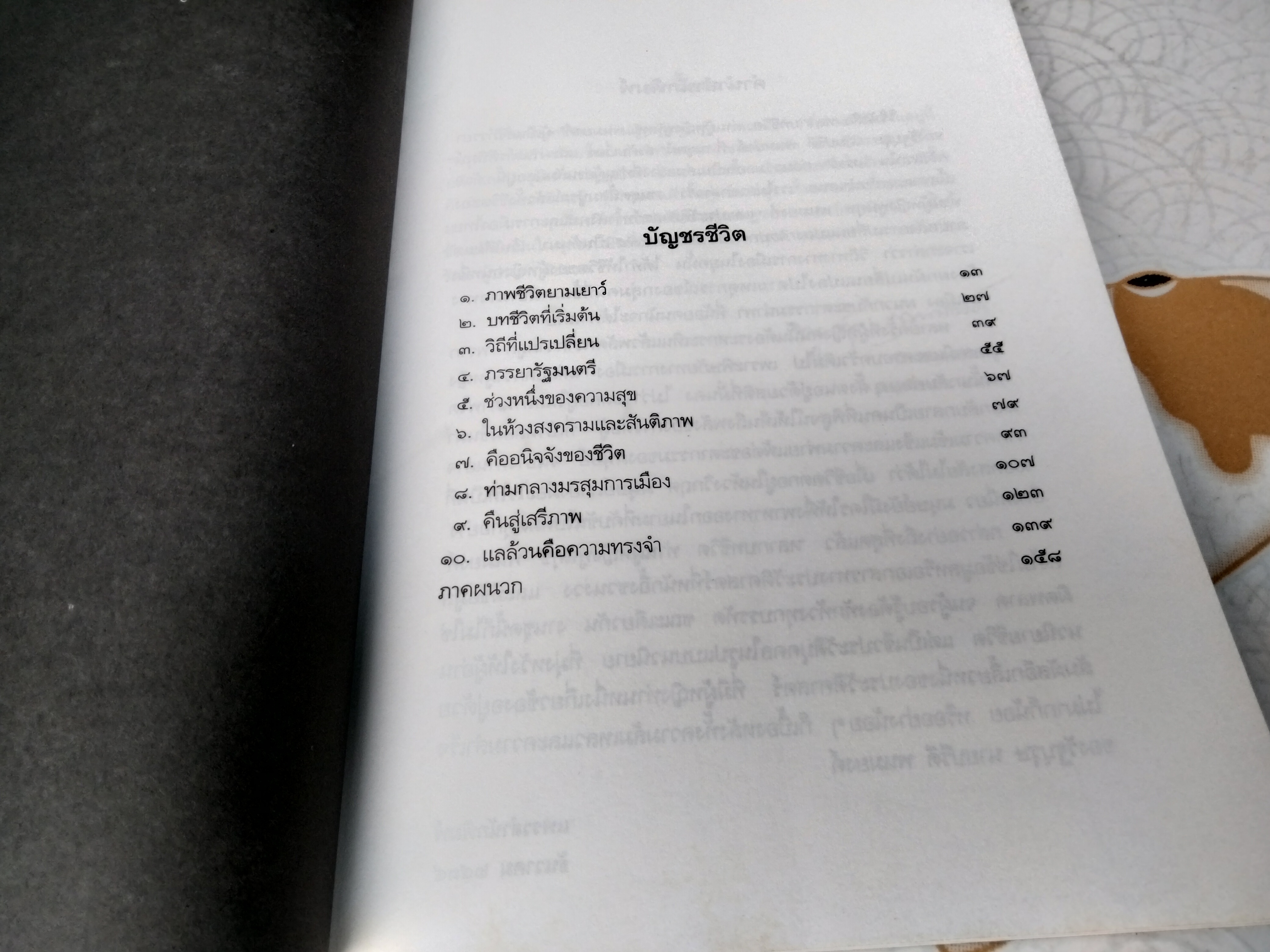 หลากบทชีวิต - ท่านผู้หญิงพูนศุข พนมยงค์ นรุตม์ : ลำดับเรื่อง - พิมพ์ครั้งที่ 2/2537 แพรวสำนักพิมพ์