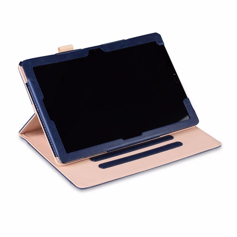 เคส Huawei MediaPad M5 Pro 10.8 นิ้ว #เคสฝาพับหนัง PU มีแถบยืดหยุ่นสวมนิ้ว Pocket Front PU Leather with Elastic Band