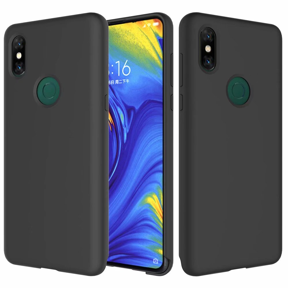 Case Xiaomi Mi Mix 3 #เคสฝาหลังซิลิโคนนิ่มคุณภาพดี Liquid Silicone Back Case