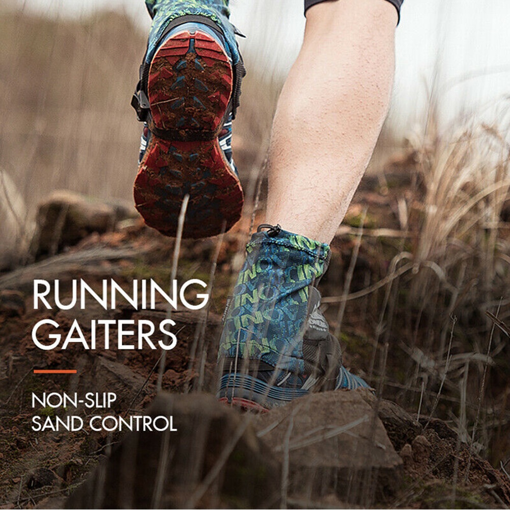 ปลอกขาป้องกันเศษหิน เศษทราย เข้ารองเท้า เหมาะกับวิ่งเทรล Aonijie Trail Running Gaiters E941 (D07)