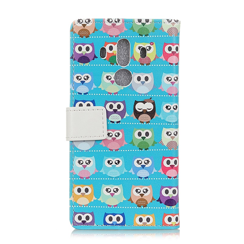 Case Huawei Mate 10 Pro #เคสฝาพับหนัง PU สไตล์กระเป๋าสตางค์พิมพ์ลายพร้อมช่องใส่บัตรลวดลายสวยงาม