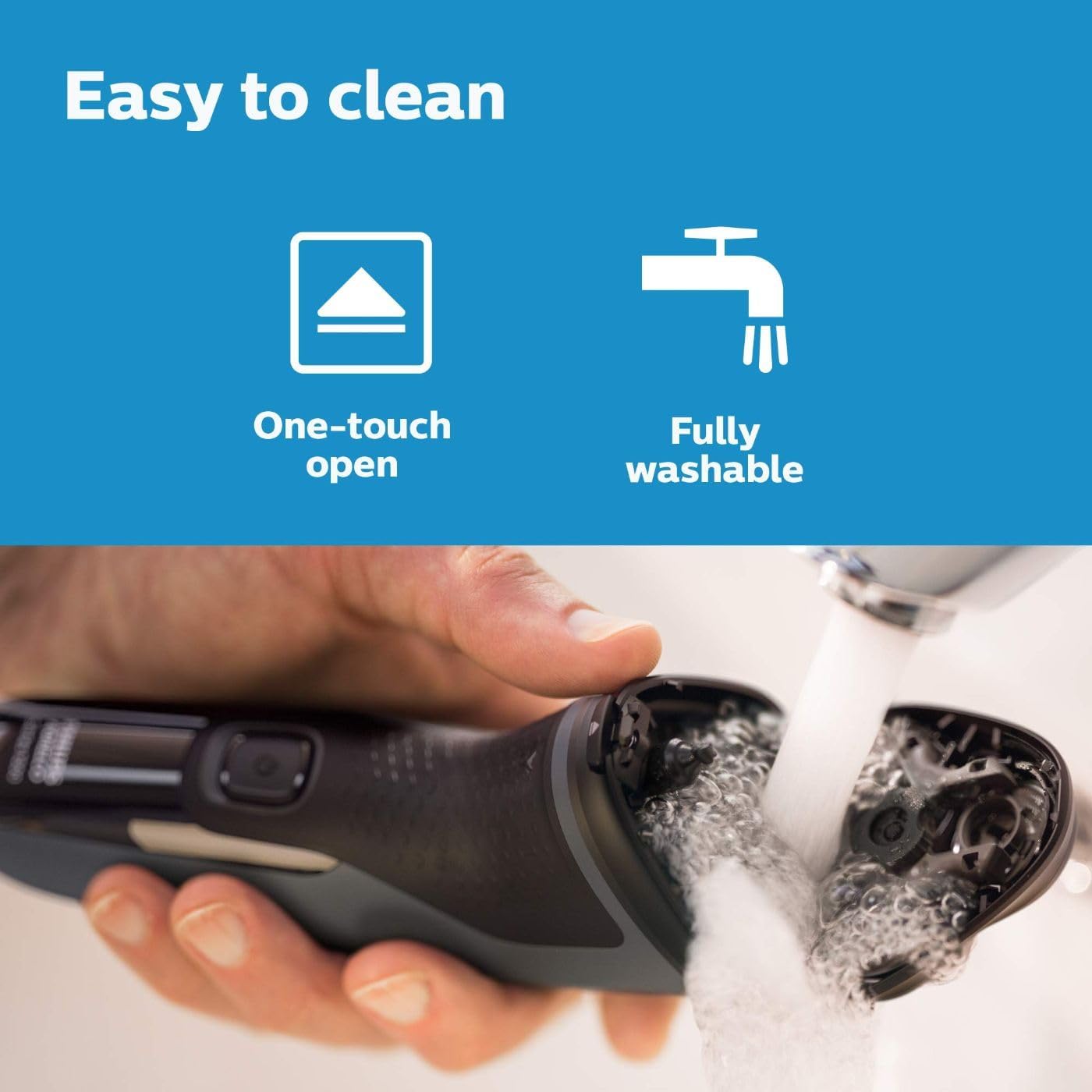 Philips® Norelco Shaver 2300 Rechargeable Electric Shaver with PopUp Trimmer S1211/81 ฟิลิปส์ เครื่องโกนหนวดไฟฟ้า