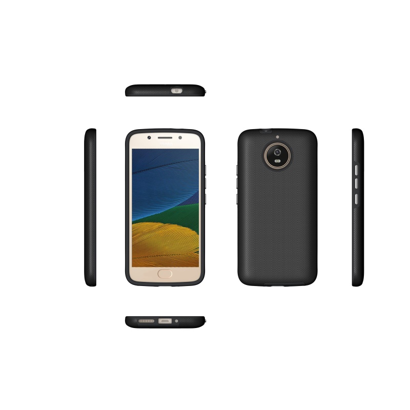 Case Moto G5S plus 5.5 นิ้ว #เคสฝาหลังเกราะป้องกัน Hybrid PC+TPU Armor Mobile Case