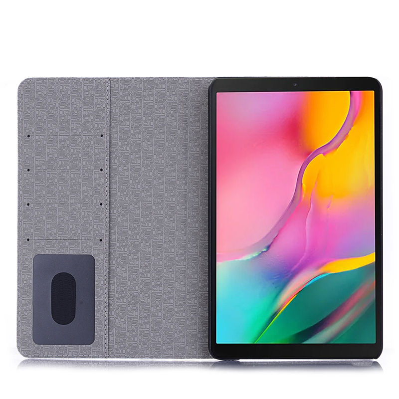 เคส Samsung Galaxy TAB A 10.1 2019 SM-T510 SM-T515 #เคสแบบฝาพับพิมพ์ลาย Pattern Printing Wallet Stand Leather Tablet Cover