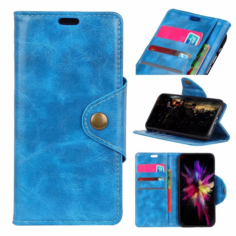 Case Samsung Galaxy J8 (2018) #เคสฝาพับแบบกระเป๋าสตางค์หนัง PU Textured PU Leather Wallet