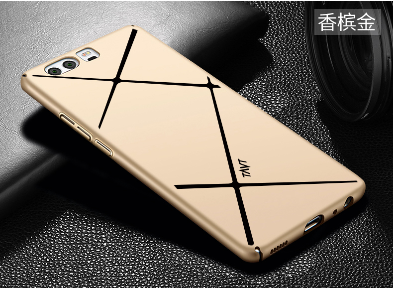 Case Huawei P10 Plus เคสฝาหลัง TAVT Lines ช่วยป้องกันลายนิ้วมือ