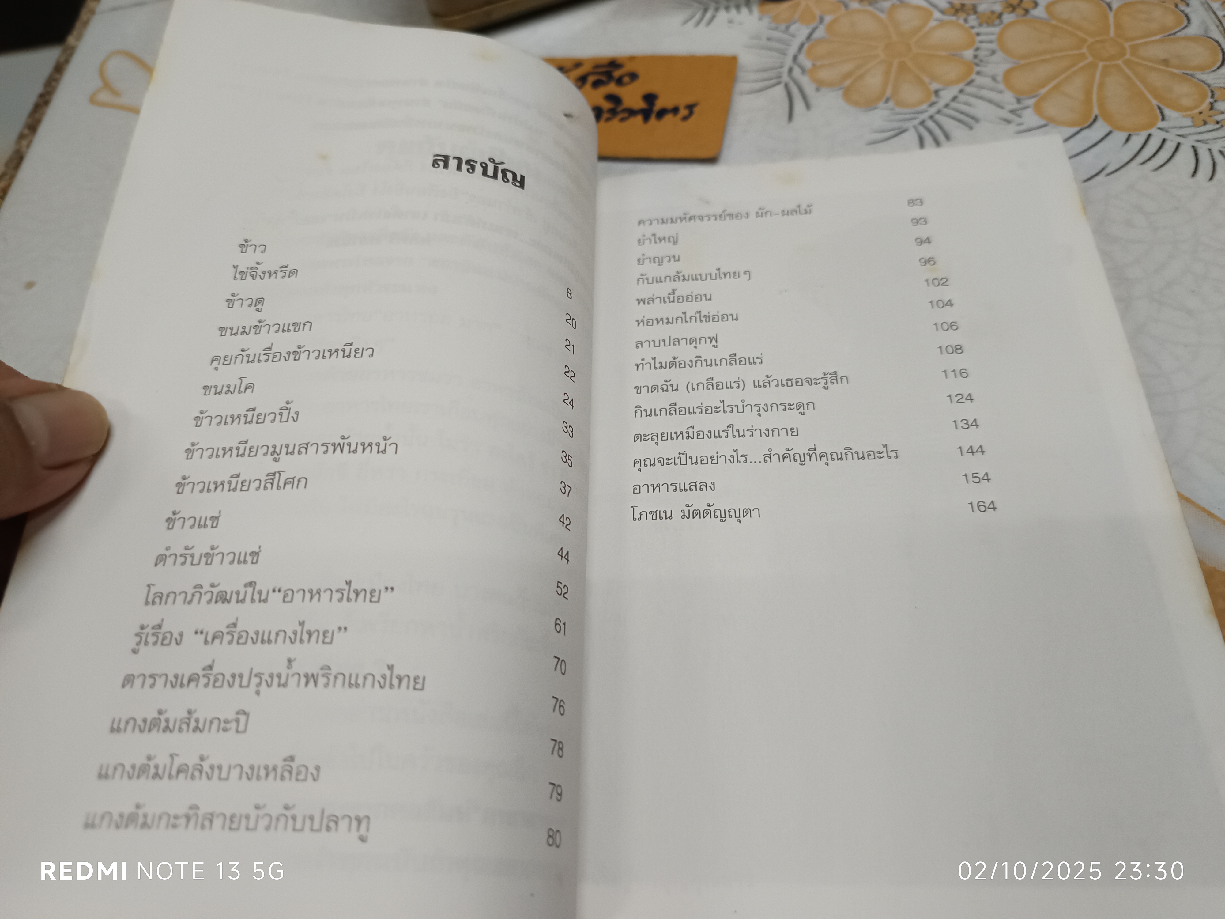 อาหารไทยสิแน่กว่าใคร โดย พลศรี คชาชีวะ