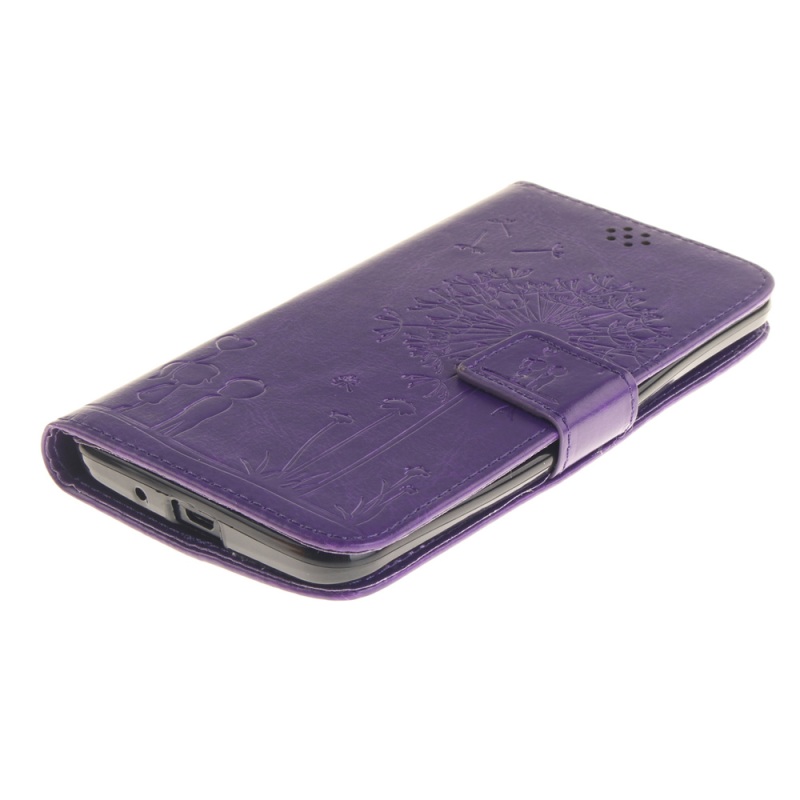 เคส Asus Zenfone 2 ZE550ML ZE551ML เคสหนังฝาพับปั้มลายลงบนปก มีสายคล้องข้อมือ สไตล์กระเป๋าสตางค์