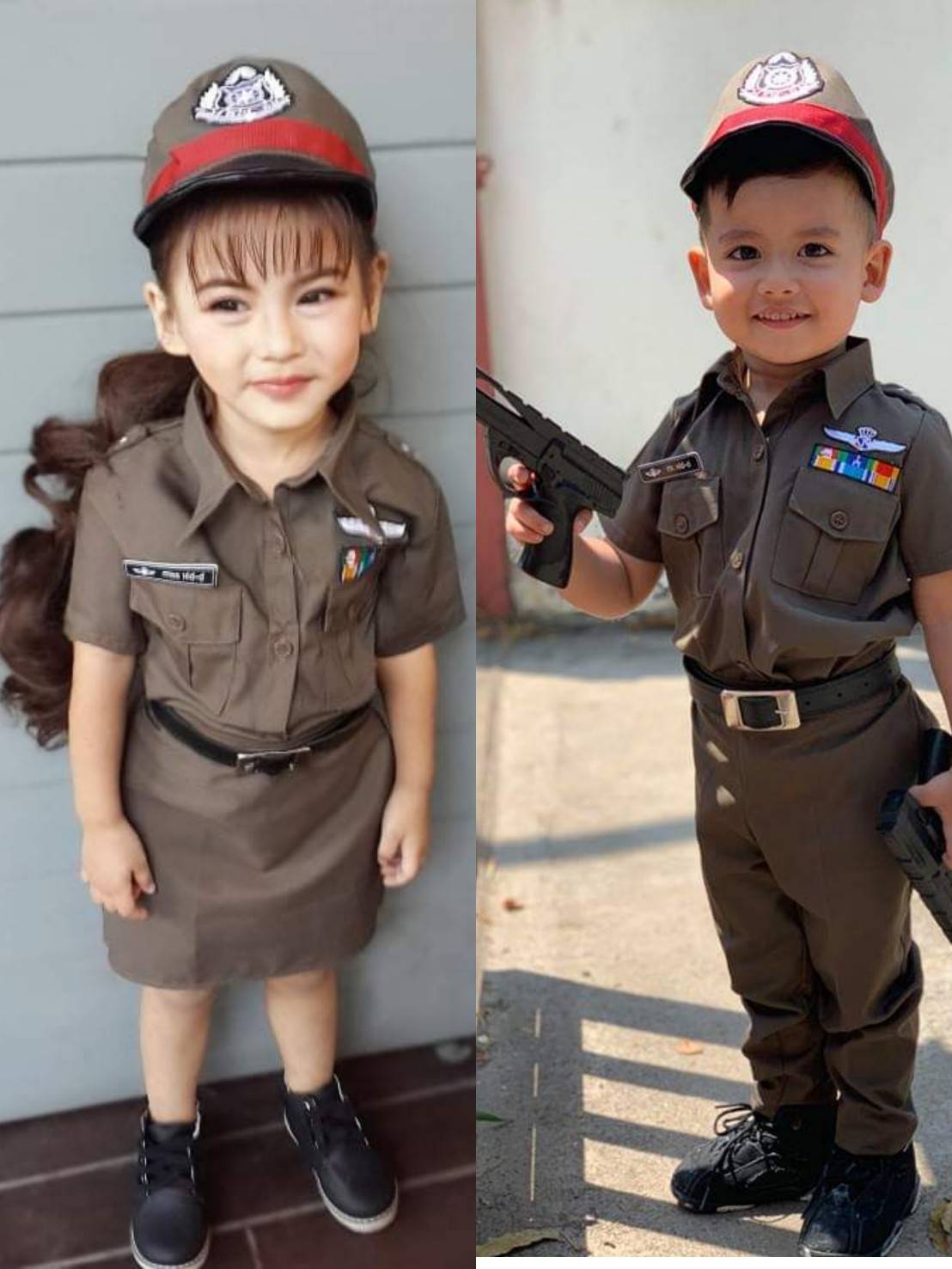 ชุดตำรวจเด็ก KidD