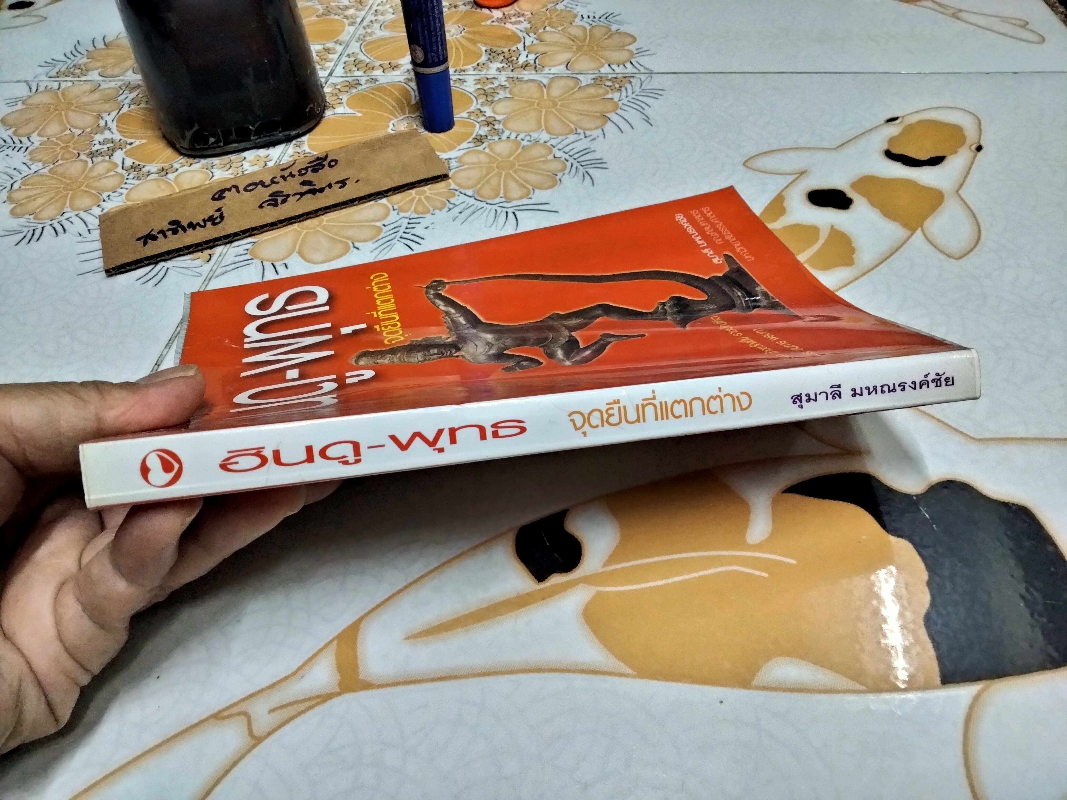 ฮินดู - พุทธ จุดยืนที่แตกต่าง โดย สุมาลี มหณรงค์ชัย พิมพ์ครั้งแรก พ.ศ.2546 **สินค้าหมด**