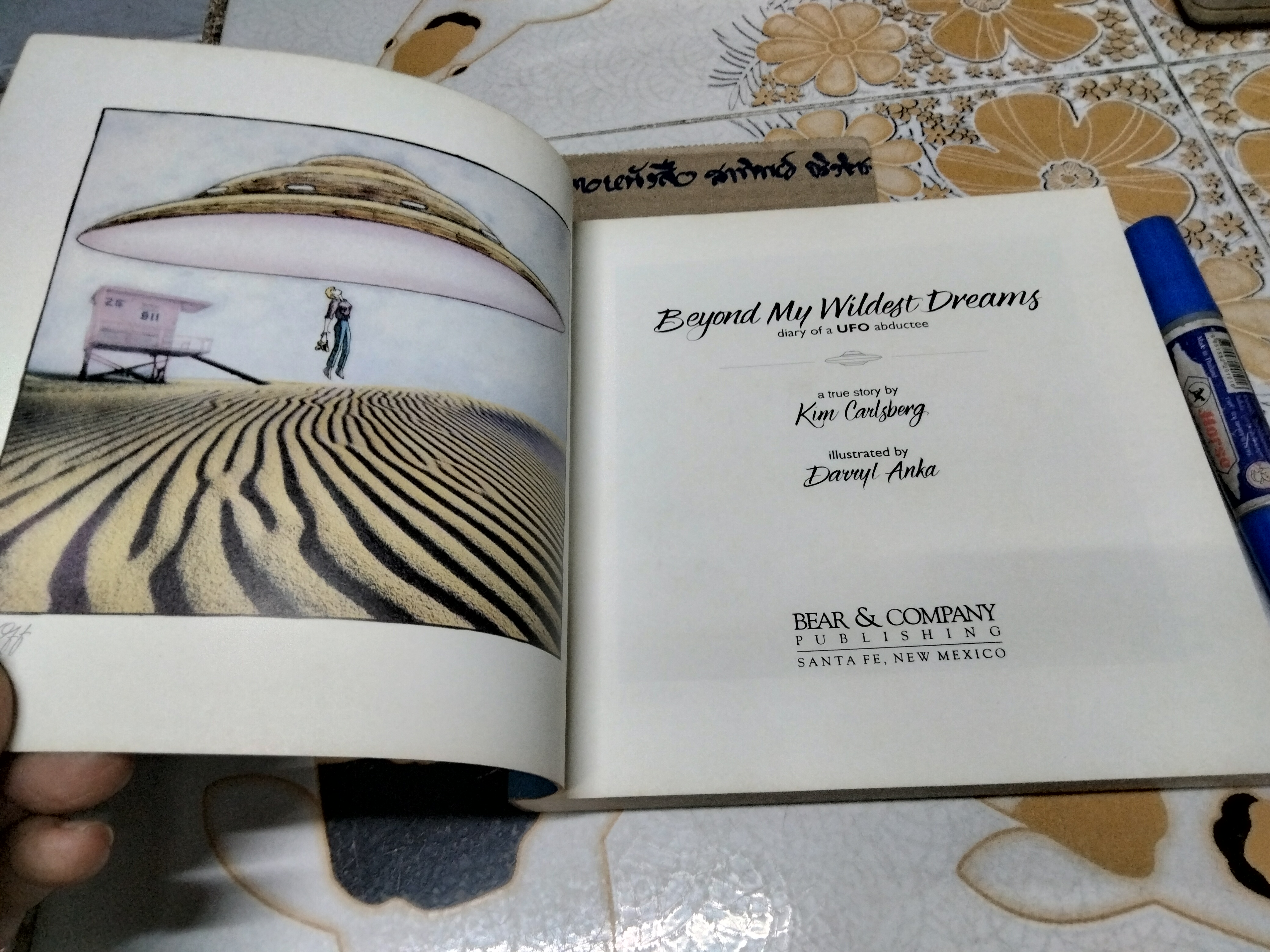 Beyond My Wildest Dreams : Diary of a UFO Abductee Kim Carlsberg , 1995