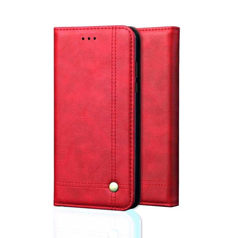 เคส Xiaomi Pocophone F1 #เคสฝาพับหนัง PU Crazy Horse Texture Retro Leather Auto-absorbed Wallet คุณภาพดี