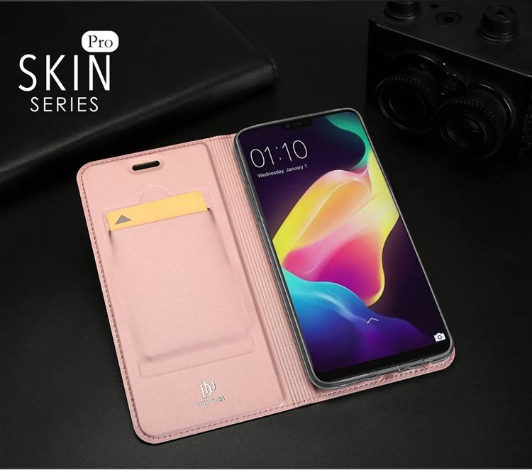 Case OPPO F7 #เคสฝาพับ DUX DUCIS Skin Pro Series คุณภาพดีราคาถูก