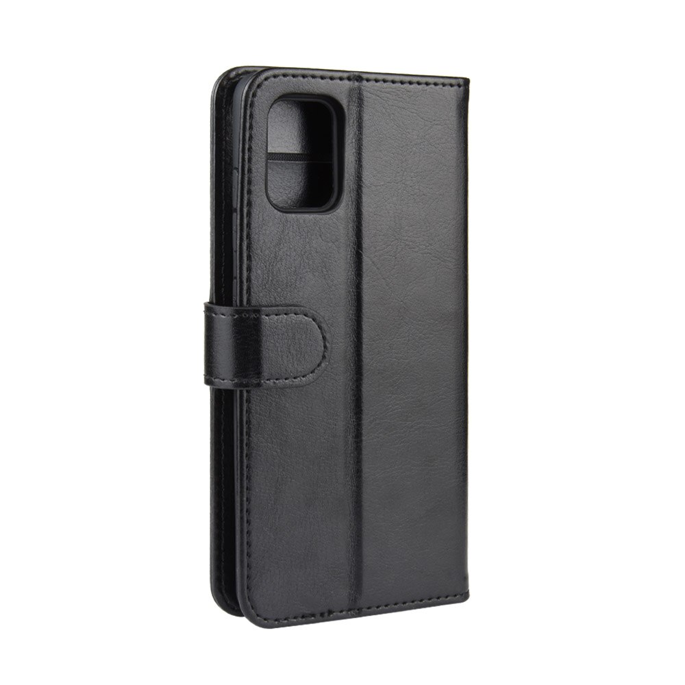 Case Samsung Galaxy A51 #เคสฝาพับหนัง PU ผิวหนังม้าสไตล์กระเป๋าสตางค์