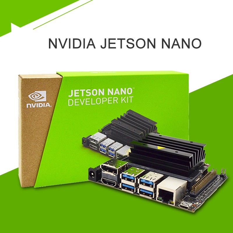 Jetson Nano 4GB developer kit + เคส+ Wifi antena