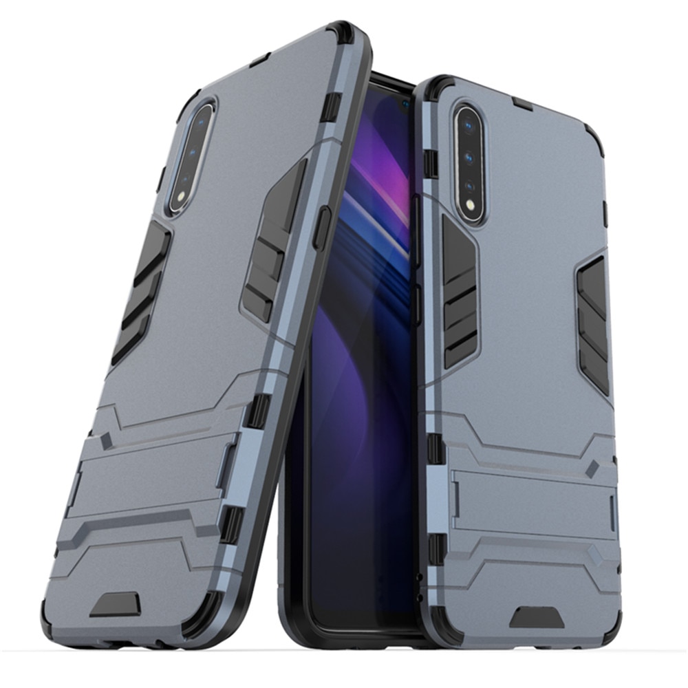 Case Vivo S1 #เคสฝาหลังพลาสติก ไฮบริด TPU + Kickstand