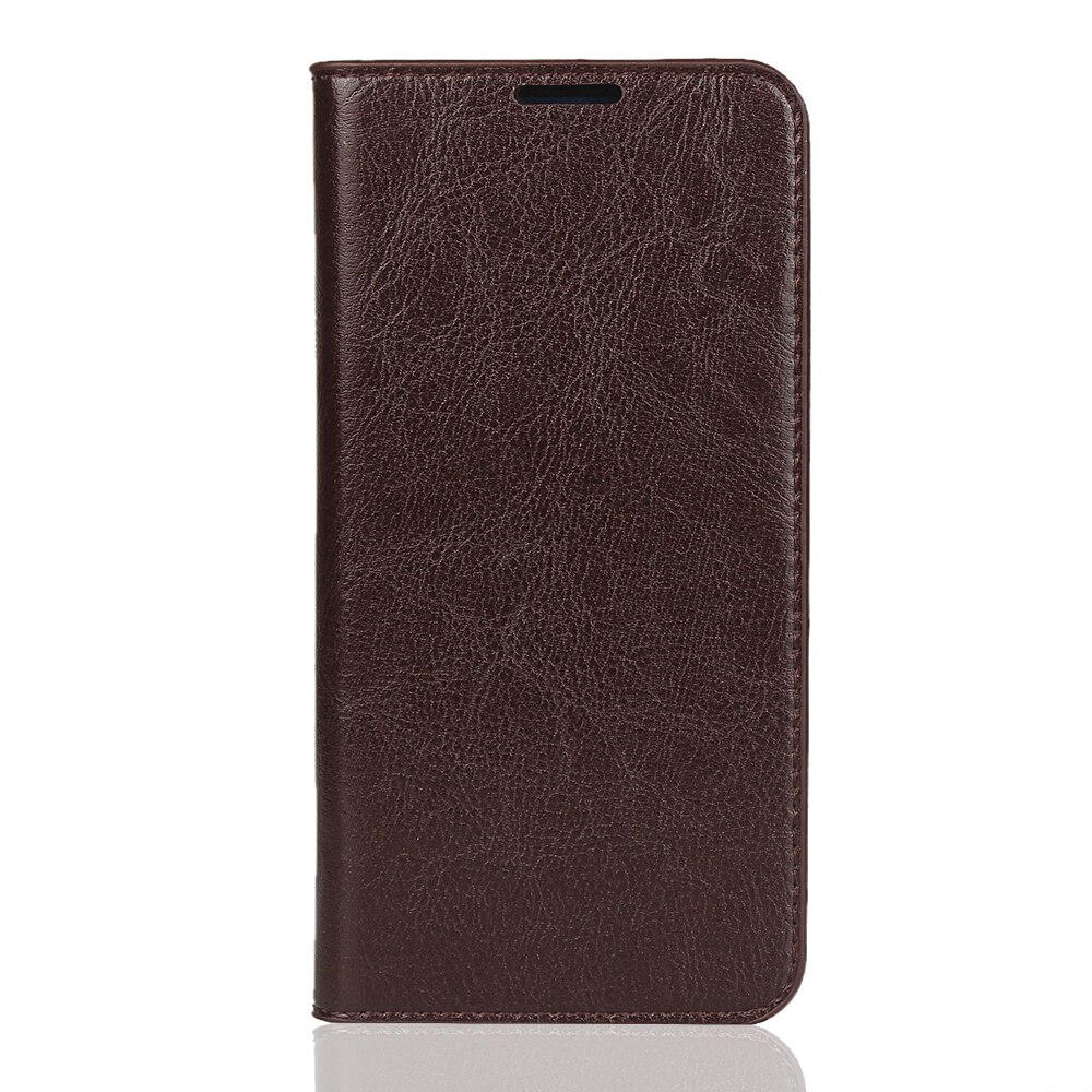 Case Samsung Galaxy A8 (2018) #เคสฝาพับหนังแท้แบบกระเป๋าสตางค์คุณภาพดี Crazy Horse Genuine Leather Cover