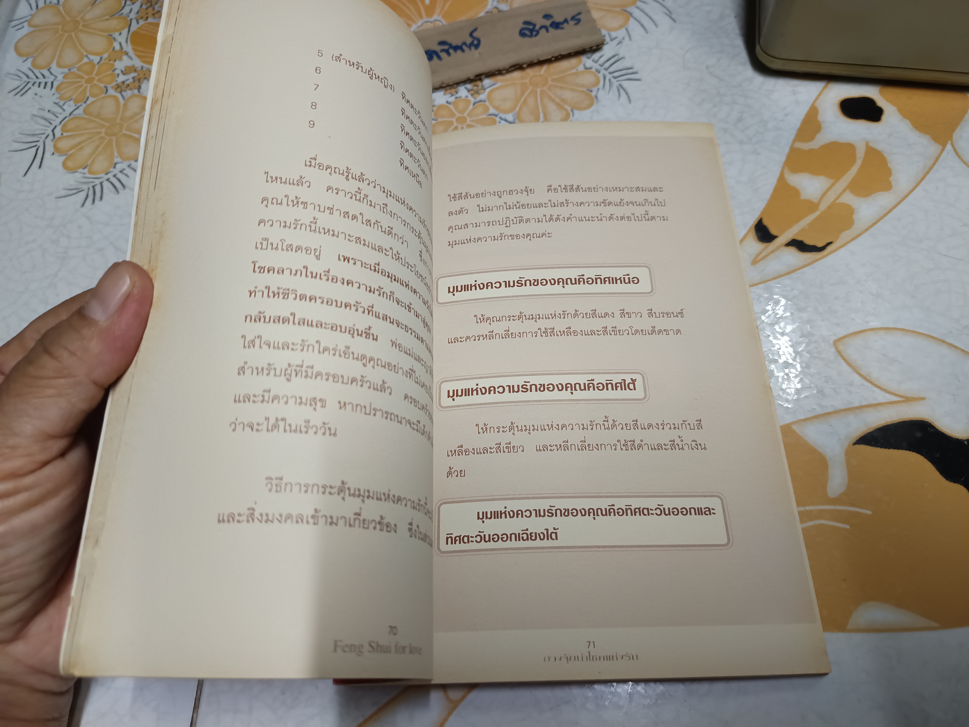 Feng Shui for Love ฮวงจุ้ยนำโชคแห่งรัก โดย ขวัญวรา รุ่งเรืองอนันต์