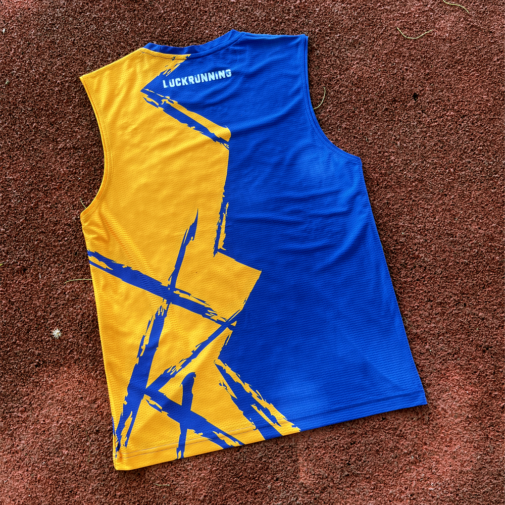 เสื้อวิ่งพิมพ์ลาย LRN Collection 02 เนื้อผ้า Micro Mesh สำหรับวิ่งมาราธอน (MM08)