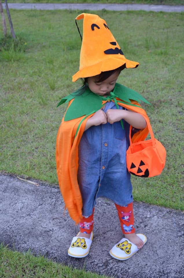 ชุดฮาโลวีนฟักทอง เด็ก ผู้ใหญ่