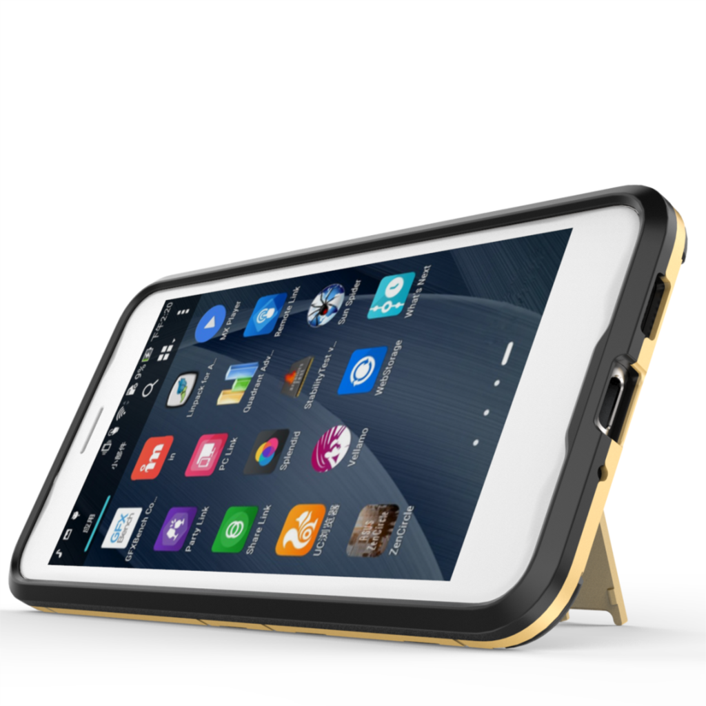 Case Asus Zenfone 3 ZE552KL #เคสฝาหลังพลาสติก ไฮบริด TPU + Kickstand