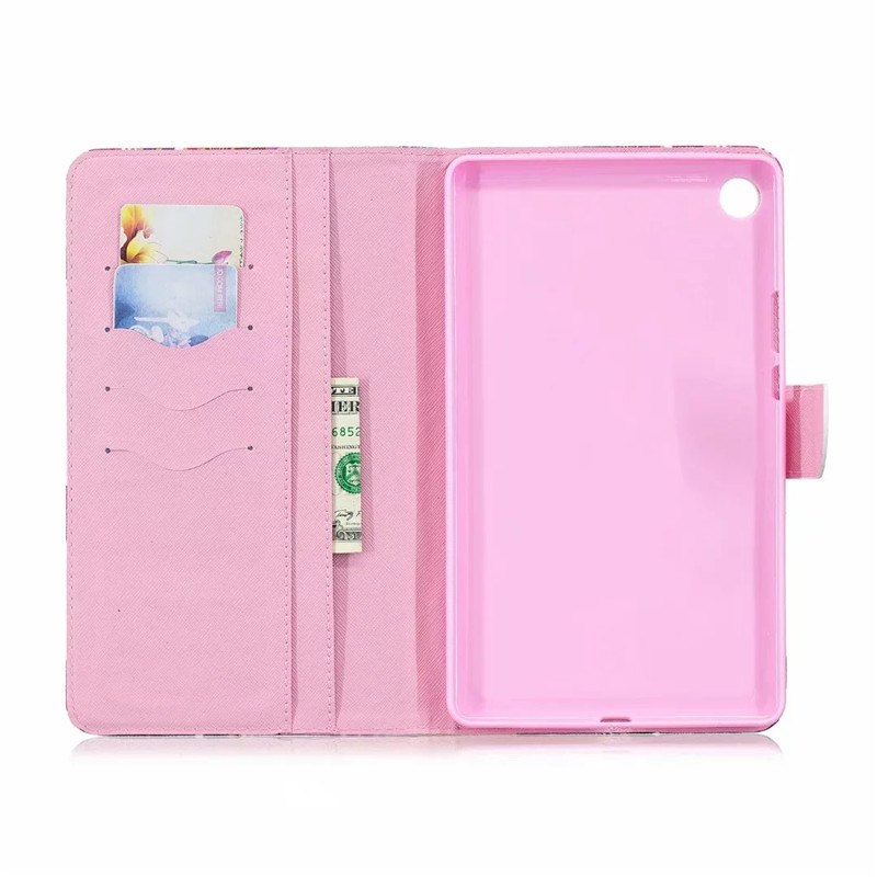 เคส Huawei MediaPad M5 (8.4 นิ้ว) #เคสฝาพับหนัง PU รูปแบบการพิมพ์ลายน่ารักๆ