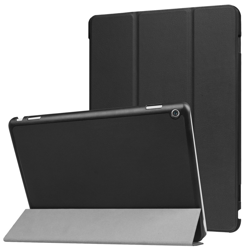 Case Huawei MediaPad M3 Lite 10 10.1นิ้ว #เคสฝาพับหนัง PU แบบสามพับสีสันสวยงามทันสมัย