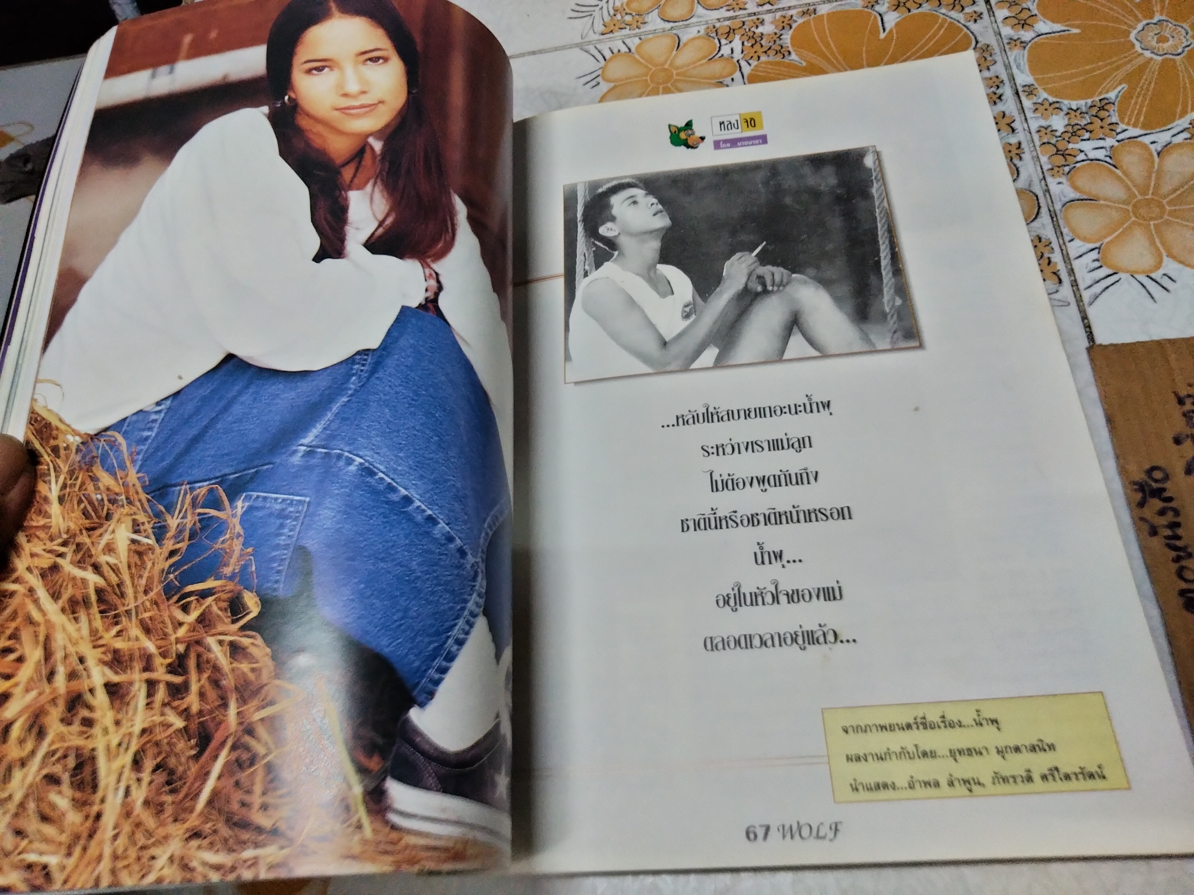 WOLF MAGAZINE Vol.1 No.2 November 1994 ปก เอก โอรี ธรรม์ โทณะวณิก วรวิทย์ นัยสำราญ **สินค้าหมด**