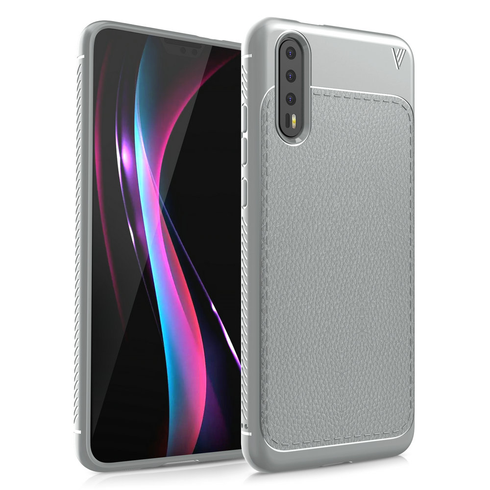 Case Huawei P20 IVSO Gentry Series #เคสฝาหลัง TPU ลายผิวเคลือบหนัง PU คุณภาพดี