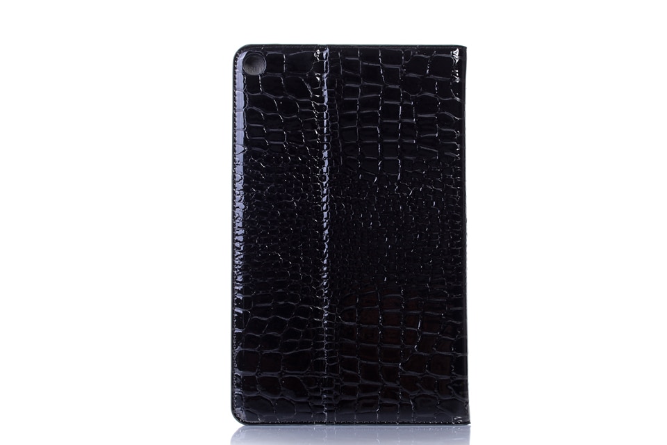 เคส Huawei MediaPad M5 Lite 8 #เคสฝาพับแบบกระเป๋าสตางค์ลายผิวหนังจระเข้ Crocodile Texture