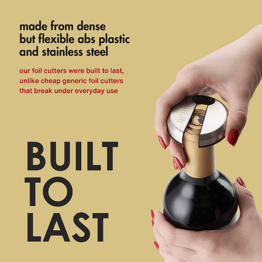 (Pre Order) Vintorio® Wine Foil Cutter, Sharp Remover for Wine Seals เครื่องตัดฟอยล์ไวน์ อุปกรณ์เสริมที่เปิดขวดไวน์