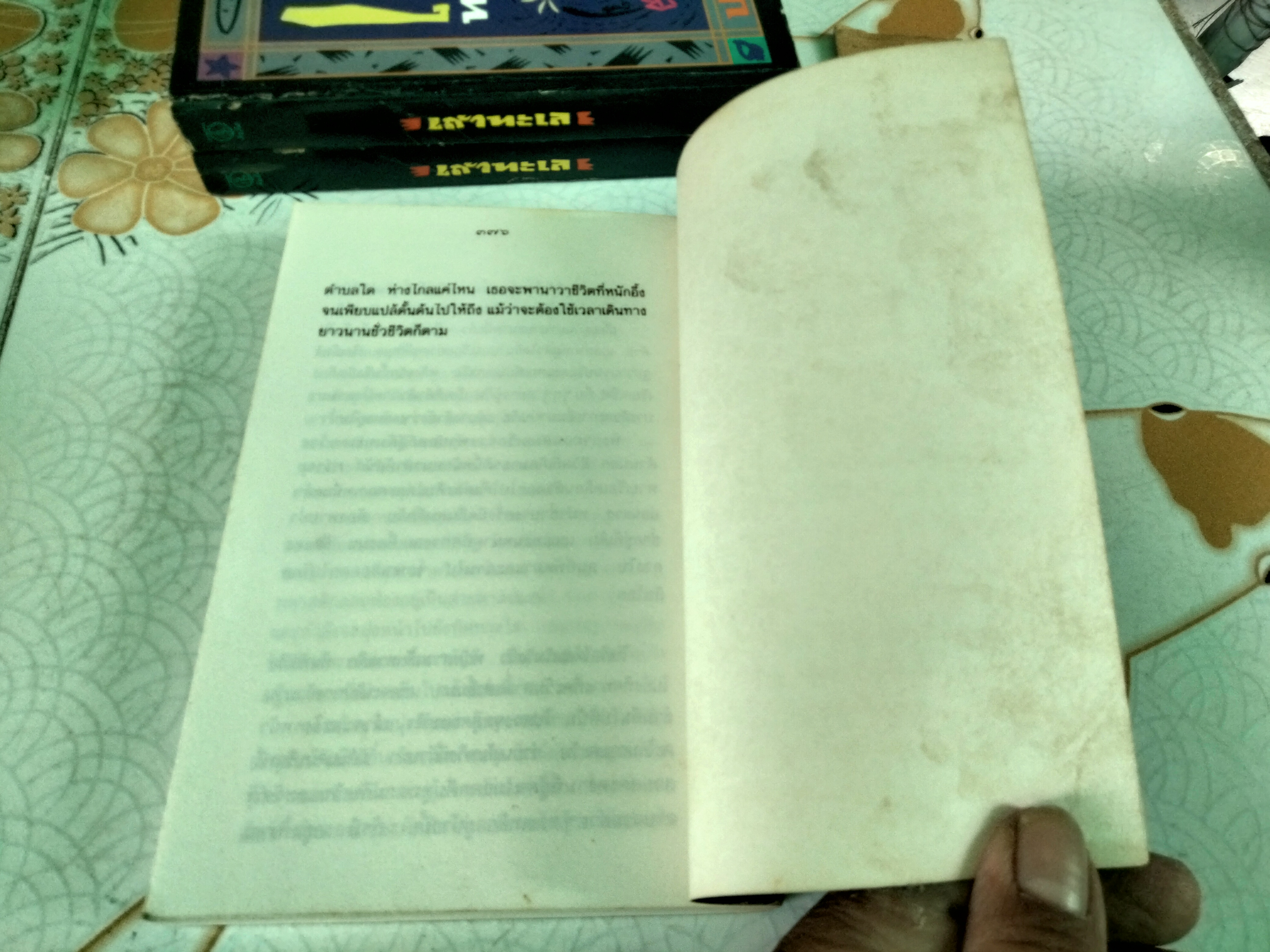 เถ้าทะเล โดย ปางบุญ (นงลักษณ์ ไมตรีมิตร) พิมพ์ครั้งแรก พ.ศ.2533 สนพ.ต้นอ้อ