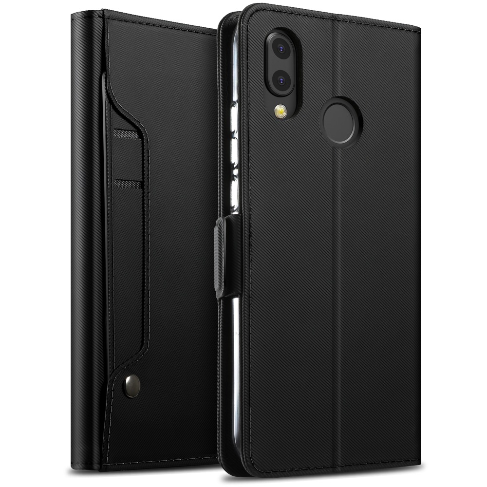 Case Huawei nova 3i #เคสฝาพับแบบกระเป๋าสตางค์มีช่องใส่การ์ดและกระจกแต่งหน้า การออกแบบพื้นผิวลายคุณภาพดี