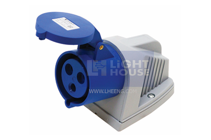 HTB-113 "DAKO PLUG" เต้ารับติดลอย (2P+E) 16A 230V IP44