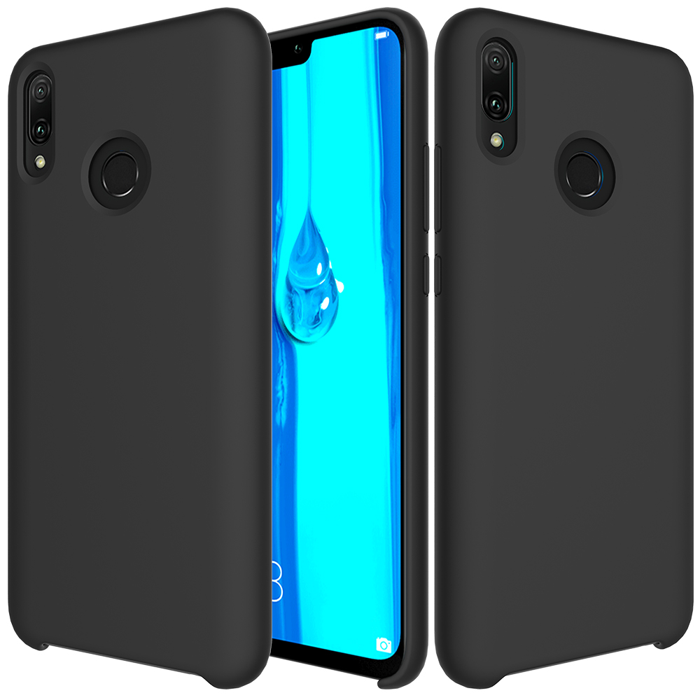 Case Huawei Y9 (2019) #เคสฝาหลังซิลิโคนนิ่มคุณภาพดี Liquid Silicone Back Case
