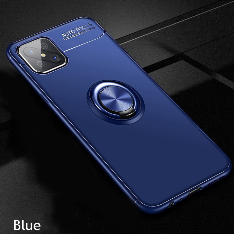 เคส OPPO Reno 4Z 5G #เคสฝาหลัง TPU Finger Ring Kickstand (แผ่นโลหะแบบ Built-in)