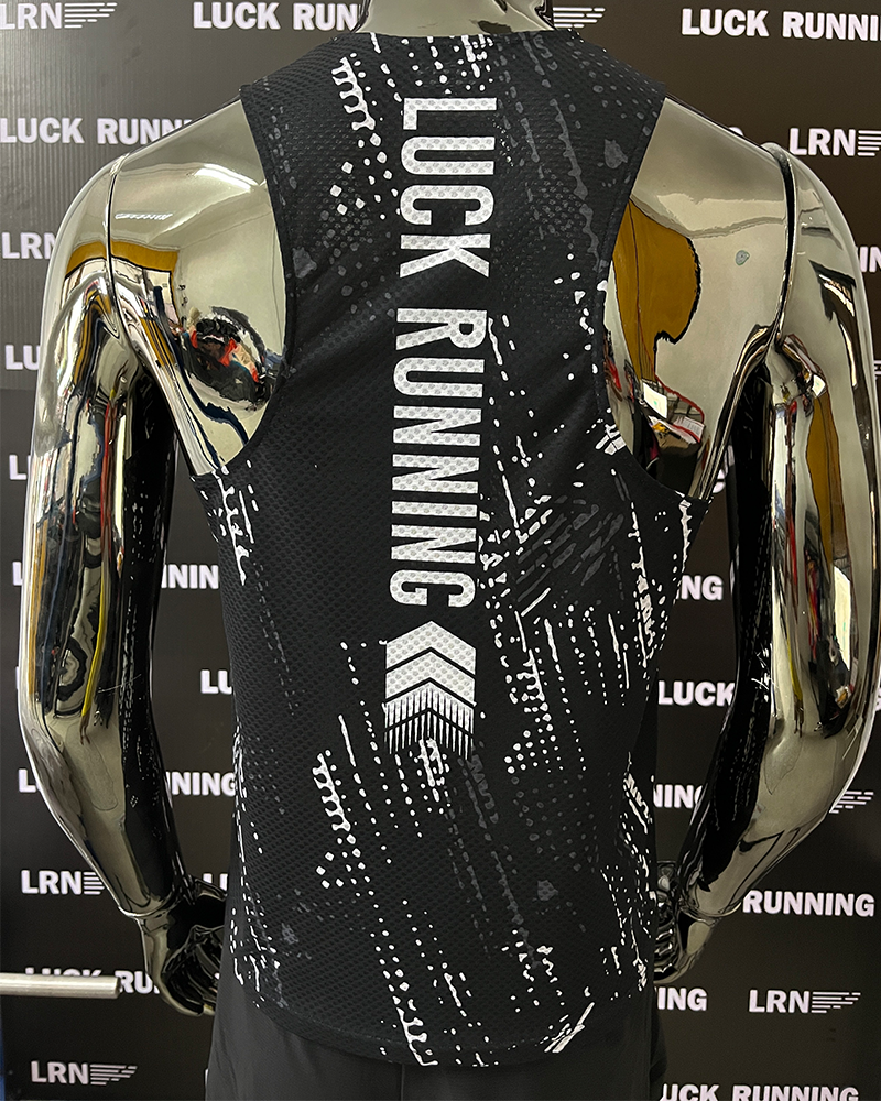 เสื้อวิ่งพิมพ์ลาย LRN เนื้อผ้า Super Air Flow (SF13)