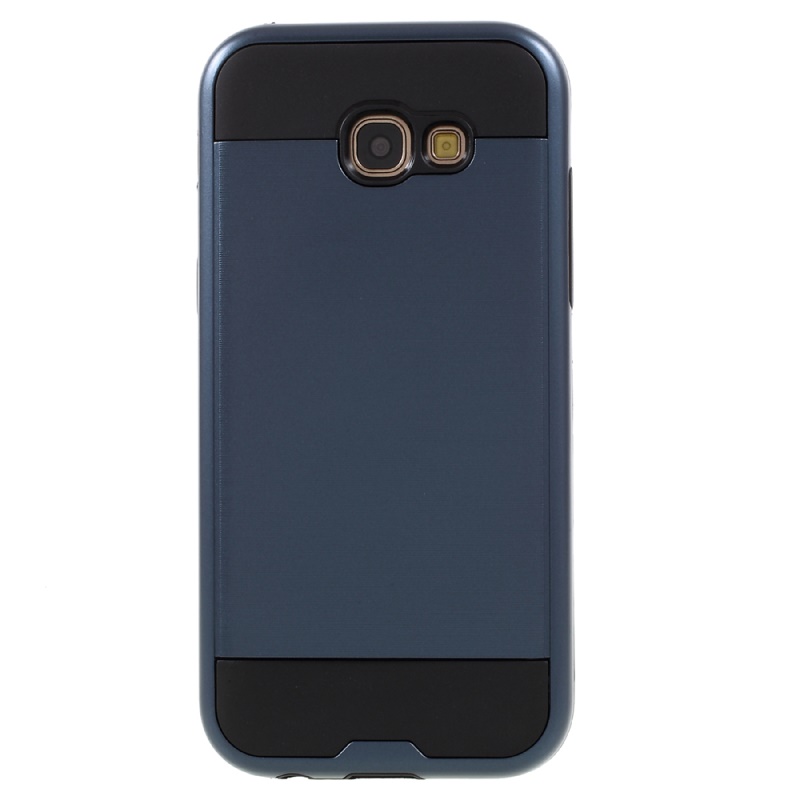 Case Samsung Galaxy A7 2017 #เคสฝาหลังพื้นผิวแปรง ไฮบริด พลาสติก + TPU สวยหรูโดดเด่นและทันสมัย