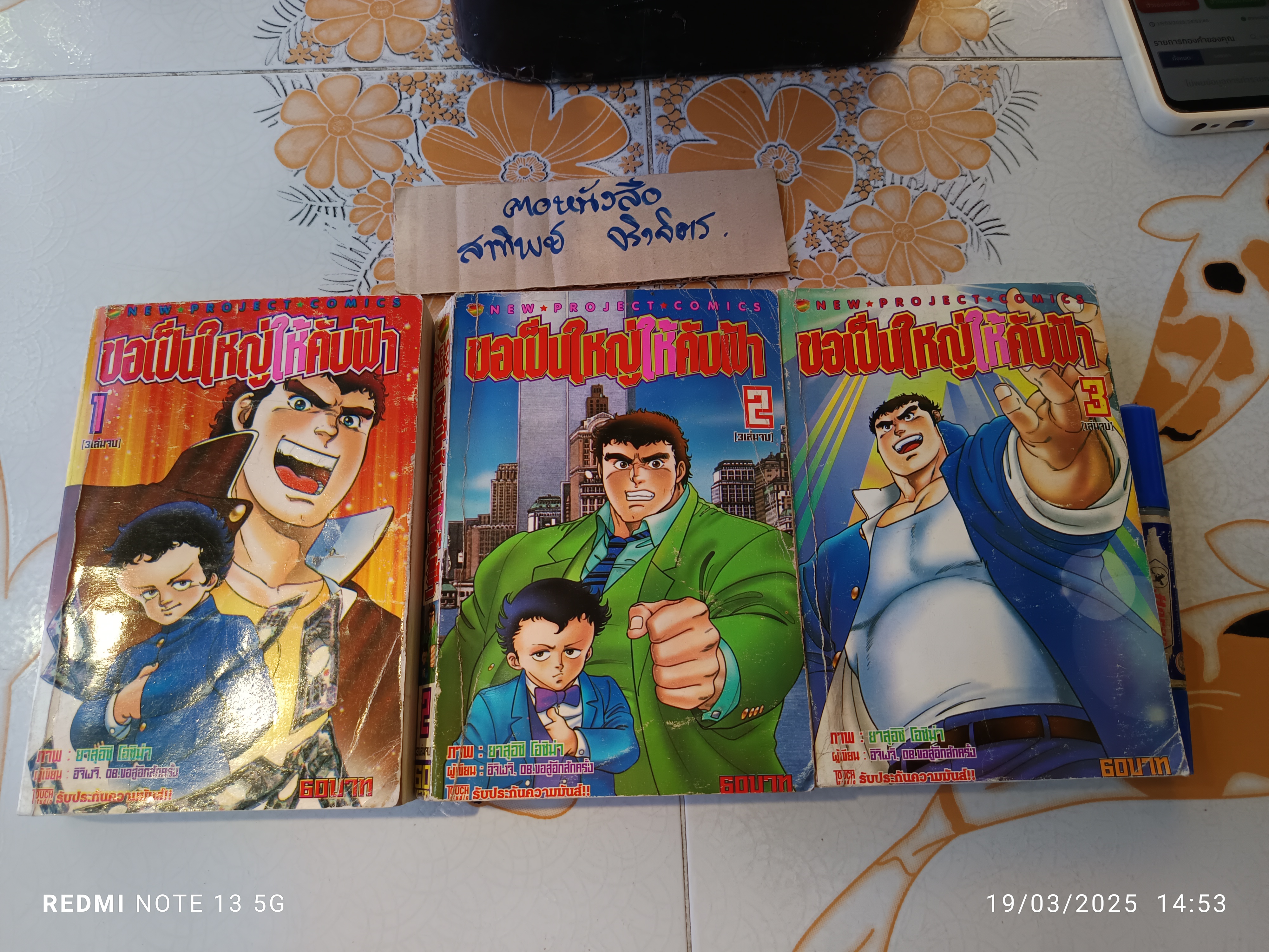 ขอเป็นใหญ่ให้คับฟ้า (3 เล่มจบ) โดย ยาสุอิชิ โอชิม่า