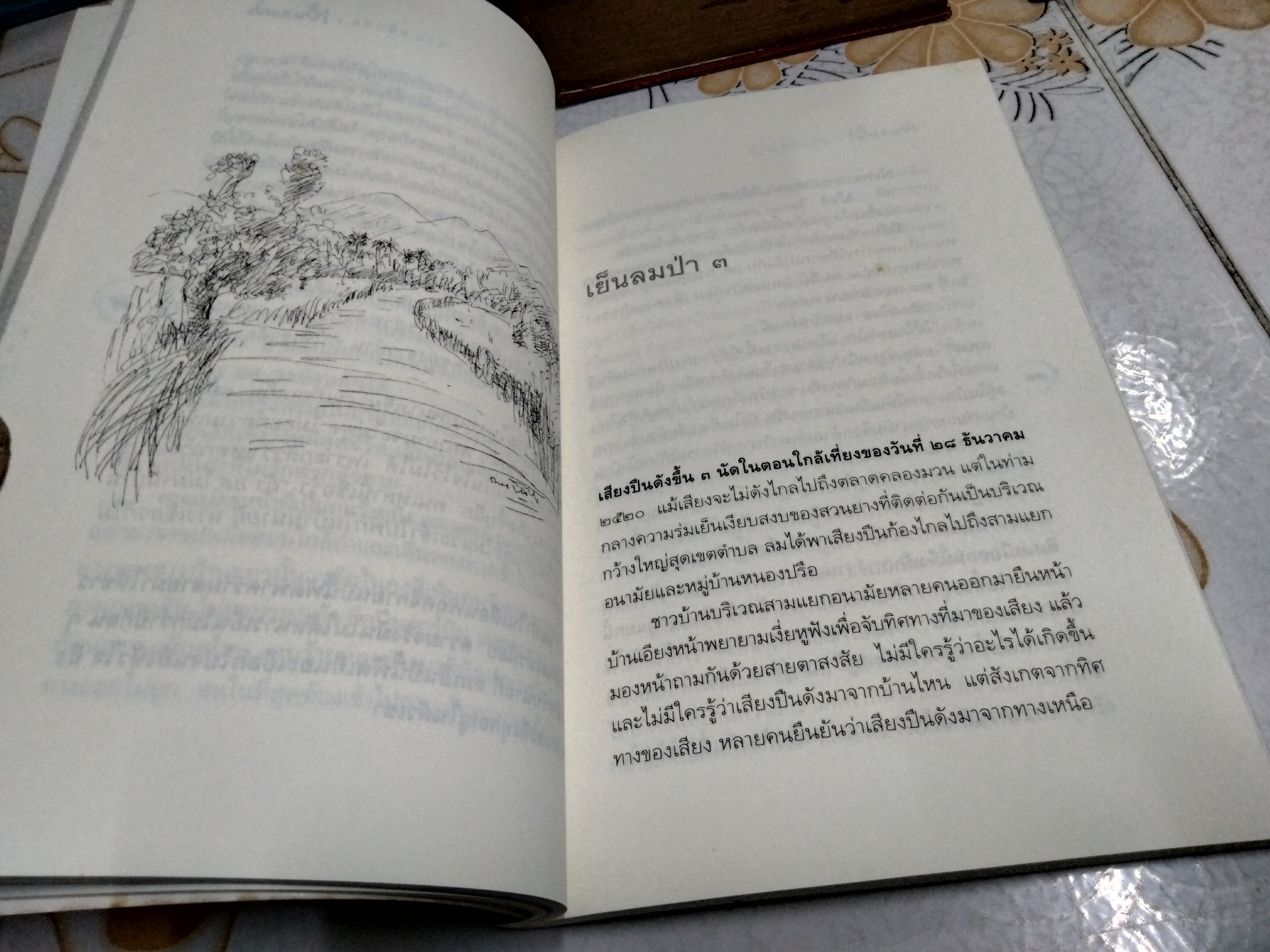 เย็นลมป่า โดย ชวน หลีกภัย บันทึกเรื่องจริง เหตุการณ์บางเสี้ยวชีวิต **สินค้าหมด**