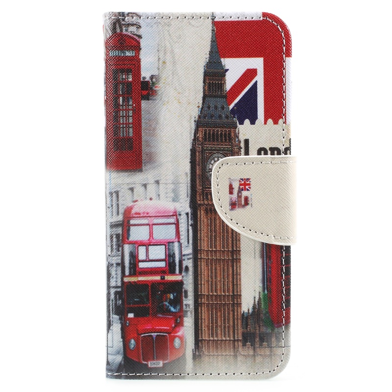 เคส Samsung Galaxy A8 Plus 2018 #เคสฝาพับหนัง PU Cross Texture Patterned Leather Wallet Cover พิมพ์ลายสวยงาม
