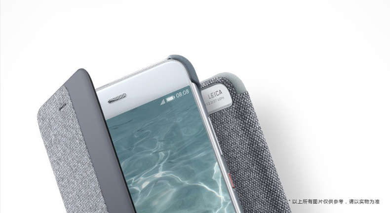 เคส Huawei P10 Plus เคสฝาพับ TPU OEM HUAWEI Side Window Smart Leather