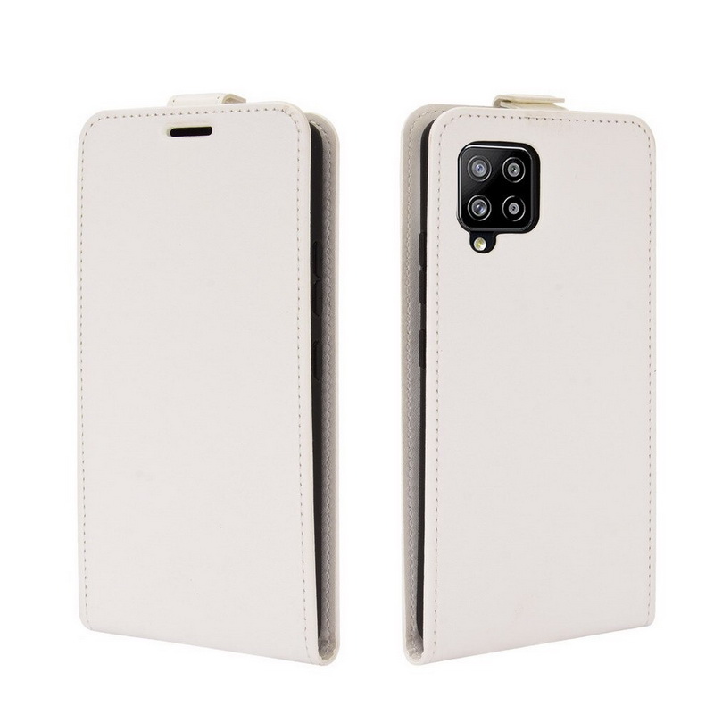 เคส Samsung Galaxy A42 5G #เคสฝาพับหนัง PU Crazy Horse แนวตั้ง พร้อมช่องเสียบการ์ด