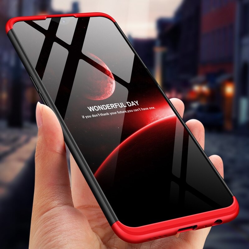 Case OPPO A91 #เคสฝาหลังพลาสติกแข็ง GKK Detachable All-wrapped Matte แยกชิ้นได้