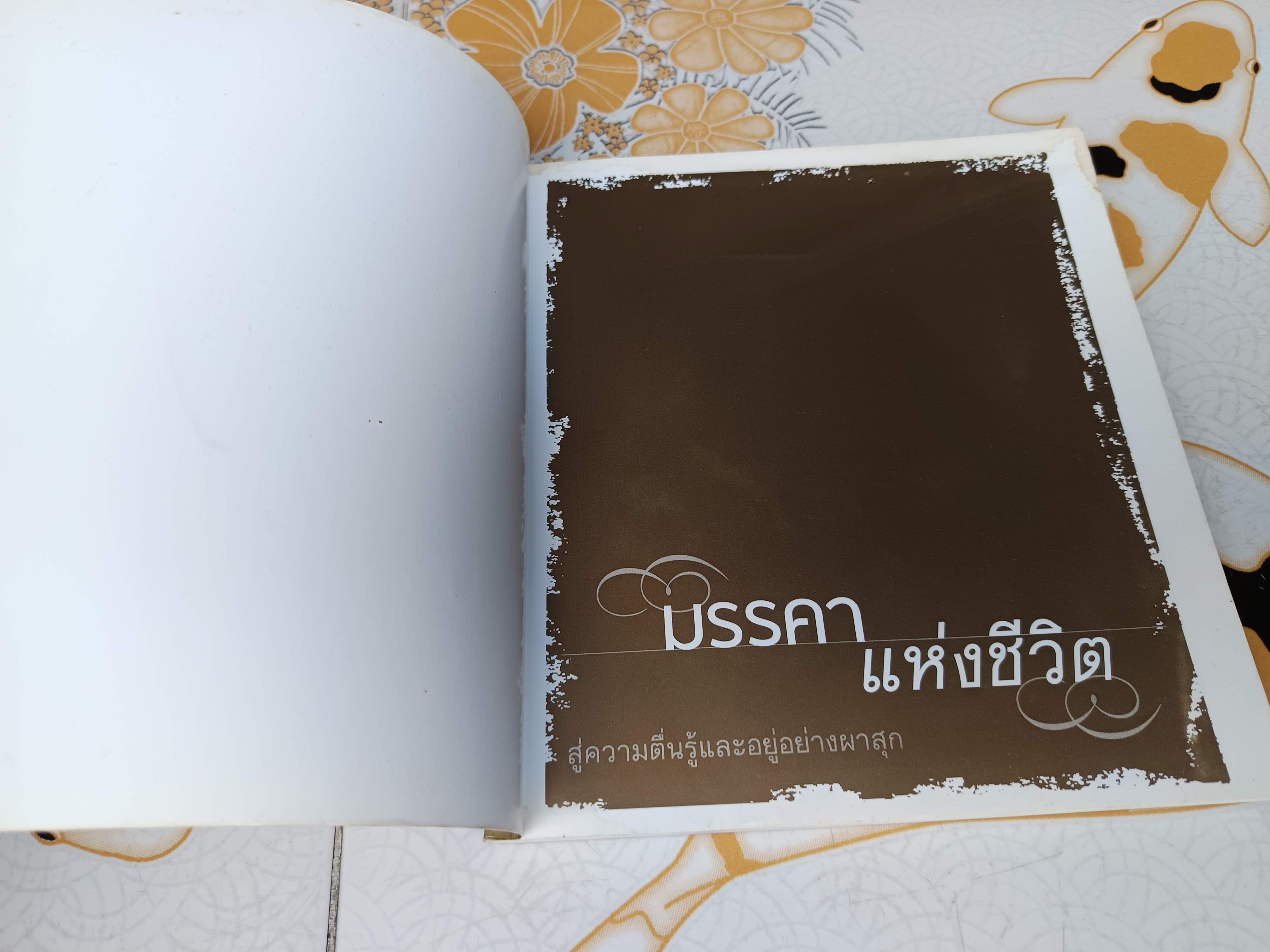 มรรคาแห่งชีวิต : สู่ความตื่นรู้และอยู่อย่างผาสุก โดย พระไพศาล วิสาโล เรื่องโดย อาทิตย์ยามเช้า- สมภพ บุตราช - ภาพ