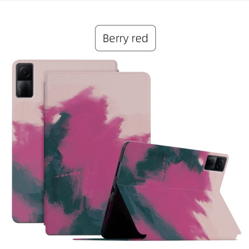 Case Redmi Pad 10.61" 2022 #เคสฝาพับหนัง PU ลายดอกไม้ Smart Case Flower Automatic Sleep High Quality