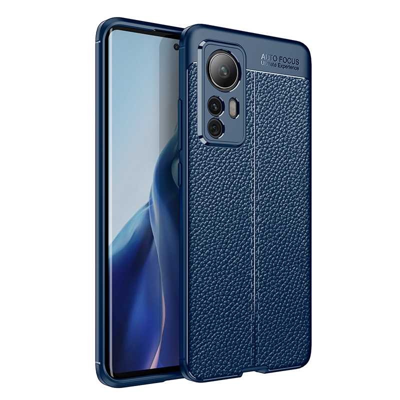 เคส Xiaomi 12 #เคสแบบฝาหลัง TPU นิ่มลายหนัง PU ผิวลิ้นจี่ช่วยป้องกันลายนิ้วมือและกันลื่น
